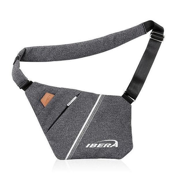 Ibera Slimline Sling bag (Black)
