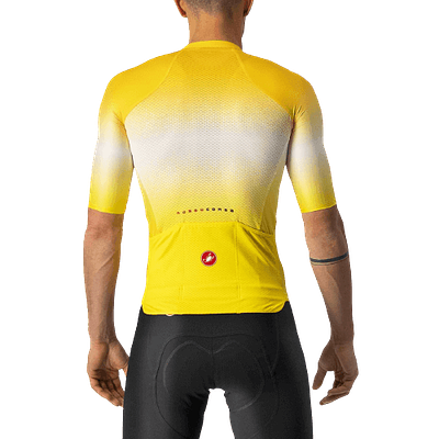 Castelli Aero Race 6.0 Mens Cycling Jersey (Maize/Saffron)