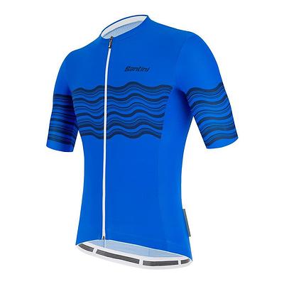 Santini Tono Profilo Mens Cycling Jersey (Royal Blue)