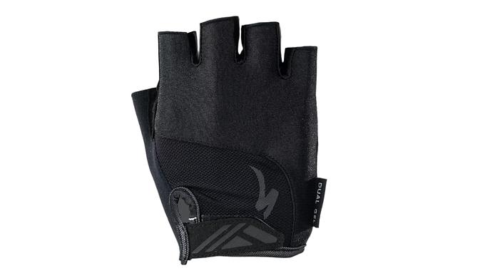 Specialized Body Geometry Dual Gel Men's Cycling Gloves (Black)