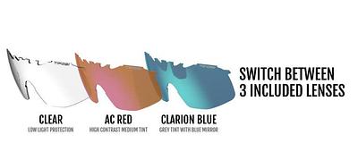 Tifosi Sledge Sport Sunglasses (Crystal Orange)