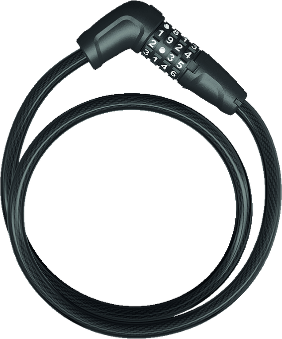 Abus Tresor 6412C/85 Cable Lock (Black)
