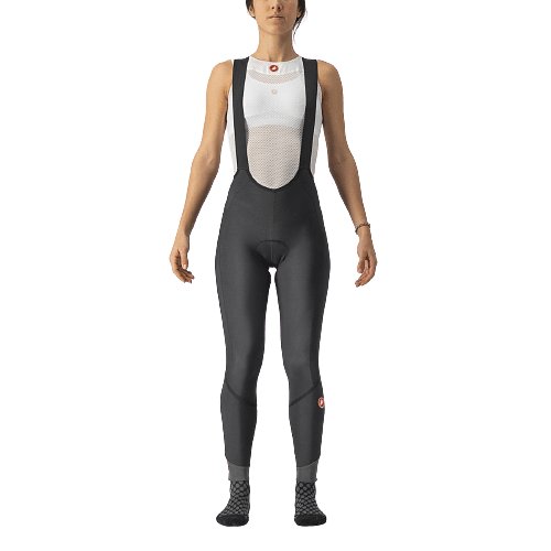 Castelli Velocissima DT Women's Cycling  Bib Tight (Black/Black Reflex)