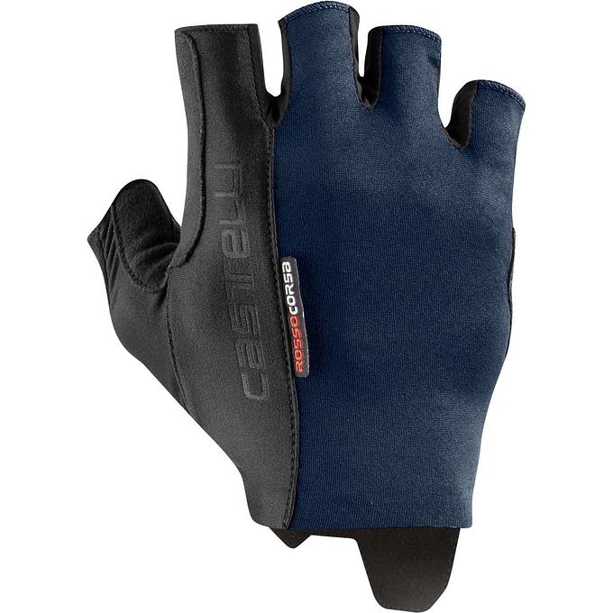 Castelli Rosso Corsa Espresso Unisex Cycling Gloves (Savile Blue)