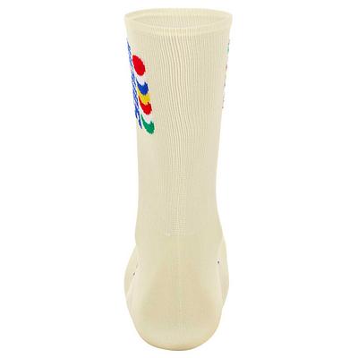 Santini Grand Depart Unisex Cycling Socks (Biege)