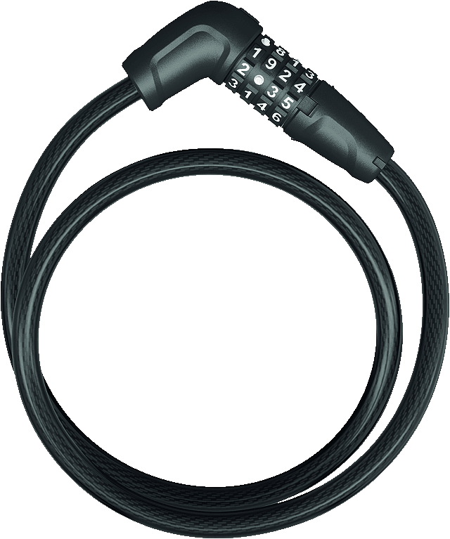 Abus Tresor 6412C/85 Cable Lock (Black)