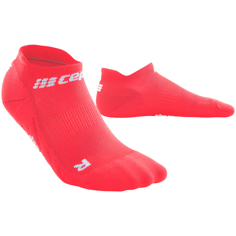 CEP Compression The Run No Show 4.0 Men's Running Socks (Pink)