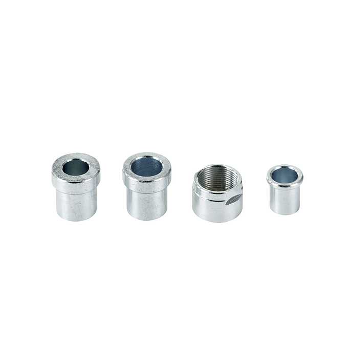 Elite Thru Axle Adaptor (Black/Silver)