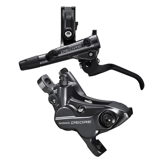 Shimano Deore BL-M6100/BR-M6120 Post Mount Hydraulic Disc Brake (Black)
