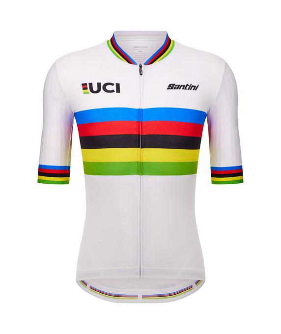 Santini UCI World Champion Unisex Cycling Jersey (Print)