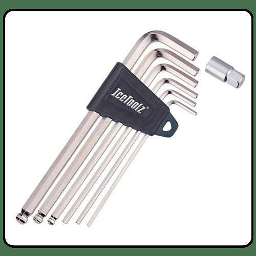 IceToolz Hex Key Set - Blister Card