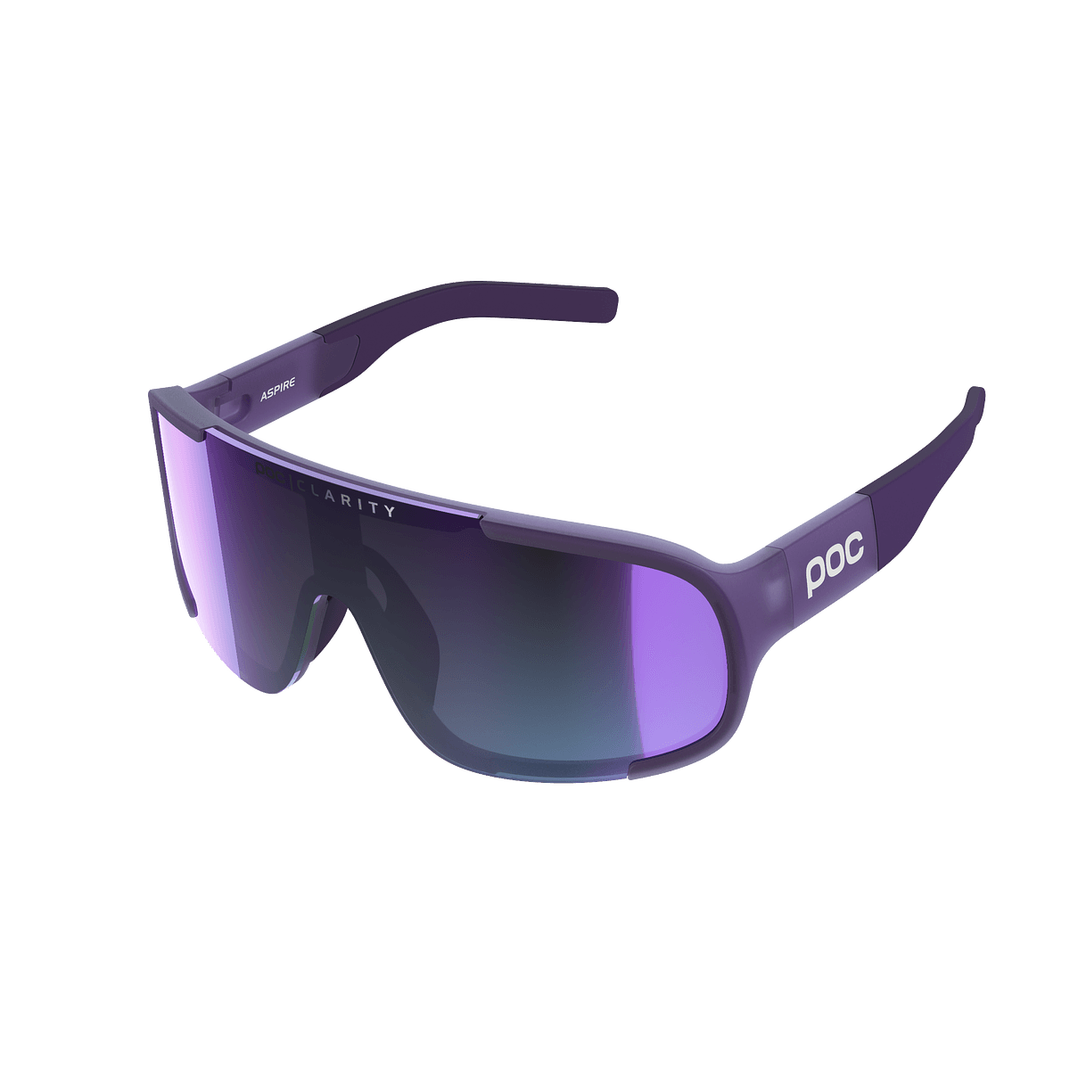 POC Aspire Sport Sunglasses (Sapphire Purple Translucent)