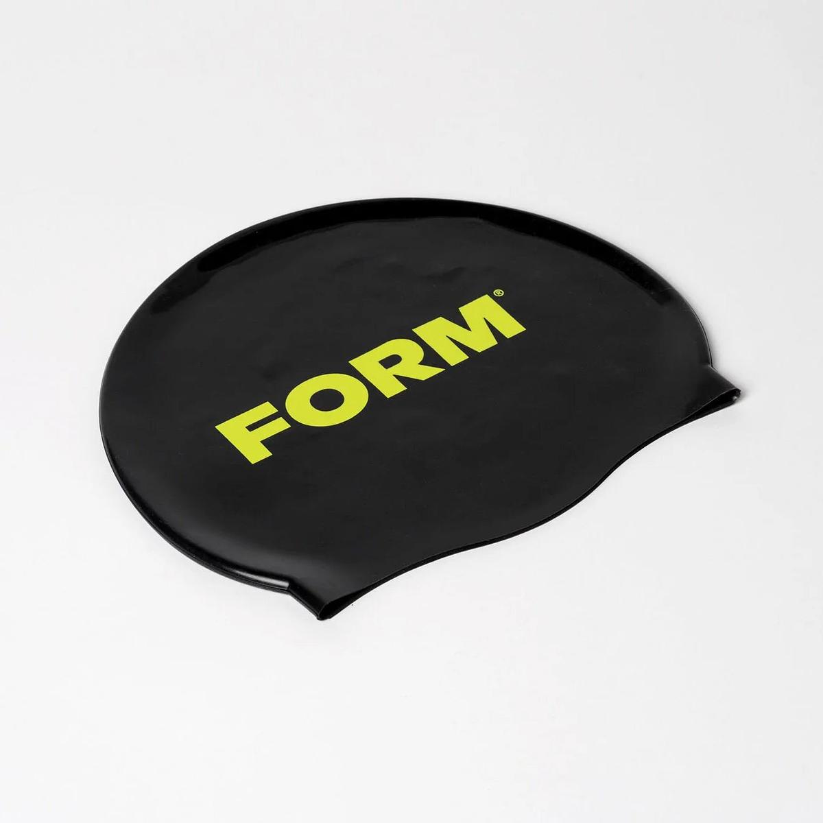 Form Swim Unisex Swimming Cap (Black)