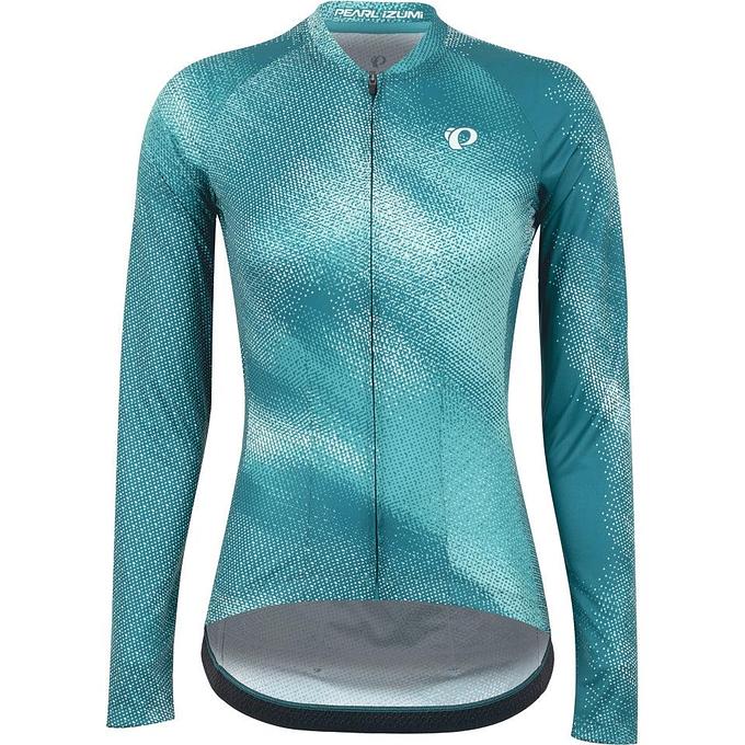 Pearl Izumi Attack Long Sleeve Women's Cycling Jersey (Gulf Teal)