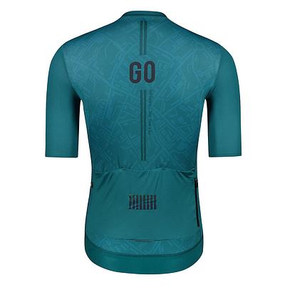 Monton Go Men's Cycling Jersey (Green)