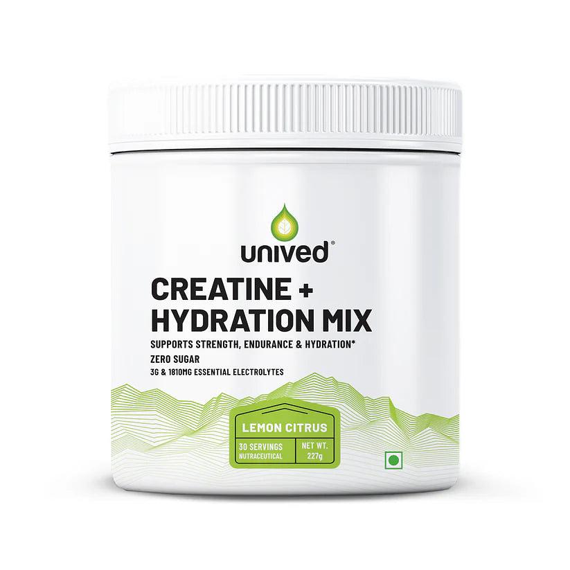 Unived Creatine Plus Hydration Powder (Lemon Citrus)