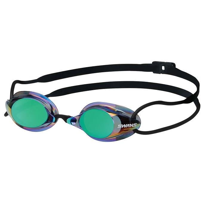 Swans SR-7M Swimming Goggle (Smoke/Emerald)