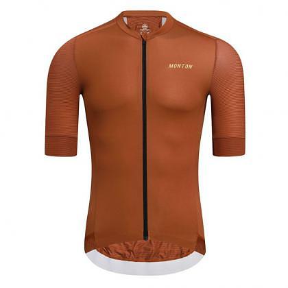 Monton Urban Plus Traveler Men's Cycling Jersey (Caramel)