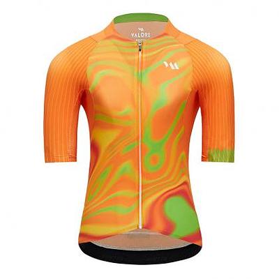 Monton Valore Fluidity Men's Cycling Jersey (Orange)