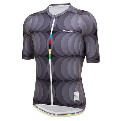 Santini UCI Barcelona 1973 Men's Cycling Jersey (Print)