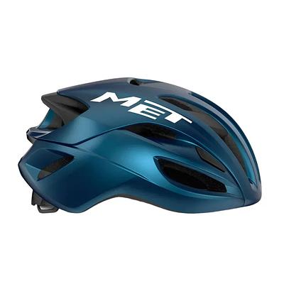 [Open Box] MET Rivale MIPS Road Cycling Helmet (Teal Blue Metallic/Glossy)