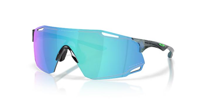 Oakley Cybr Dyno Sunglasses (Polished Black/Prizm Sapphire)