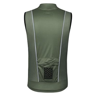 Monton Urban Yako Windproof Men's Cycling Vest (Green)
