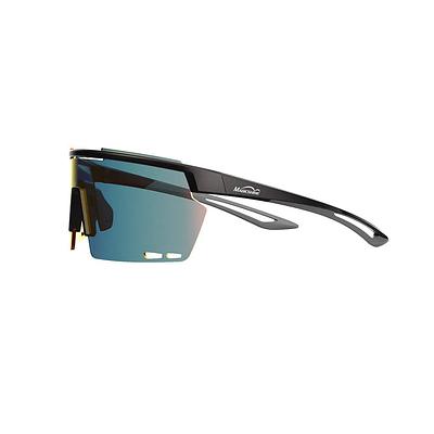Magicshine Rouler Classic Sports Sunglasses (Black/Grey)