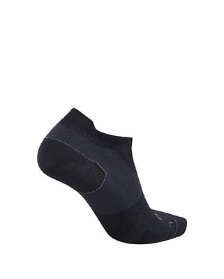 2XU UA7027E Vectr Ultralight No Show Running Socks (Black/Titanium)