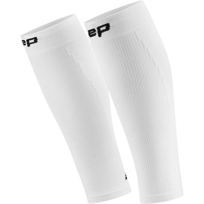 CEP Compression Core Run 5.0 Men's Calf Sleeves (White)