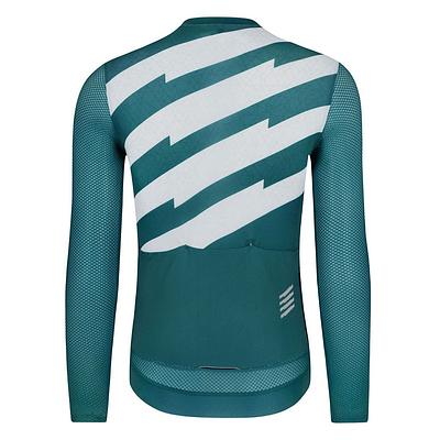 Monton Friday Men's Long Sleeve Cycling Jersey (Pine Green)