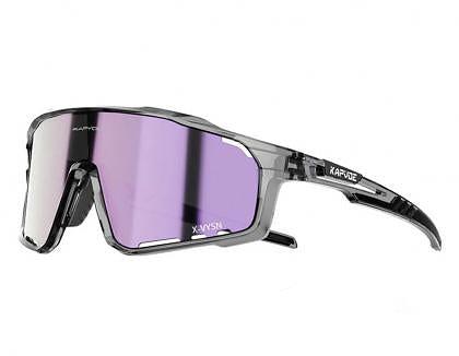 Kapvoe X76 Sports Sunglasses (Purple/Black)