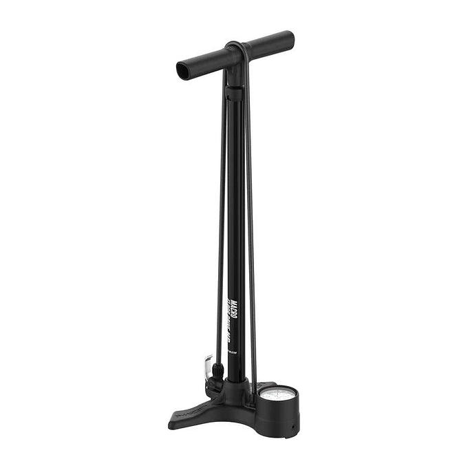 Lezyne Macro Drive High Pressure Dual Valve Floor Pump (Flat Black)