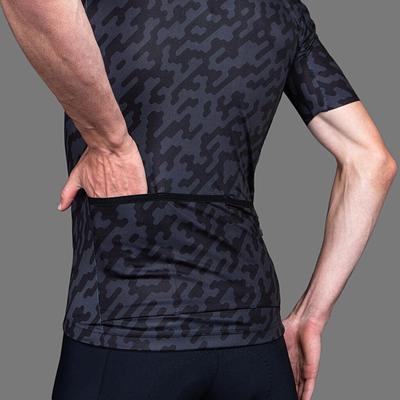 Bioracer Spitfire Noise Mens Cycling Jersey (Black)