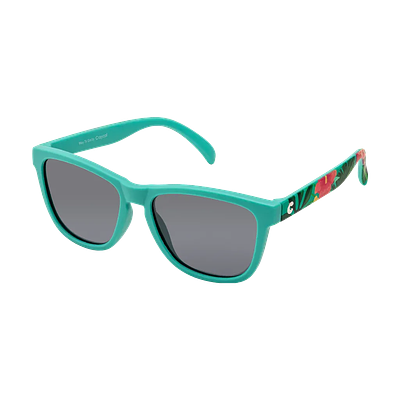 Craycol These Shades Buzzz Sunglasses (Grey Non Reflective/Turquoise Green)