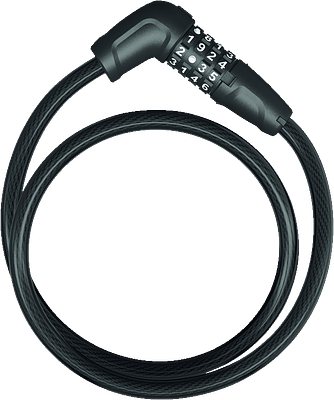 Abus Tresor 6412C/85 Cable Lock (Black)
