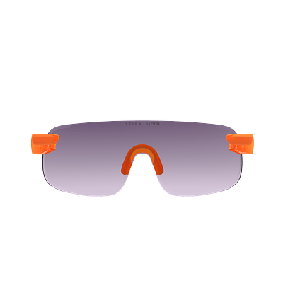 POC Elicit Sport Sunglasses (Fluorescent Orange Translucent)
