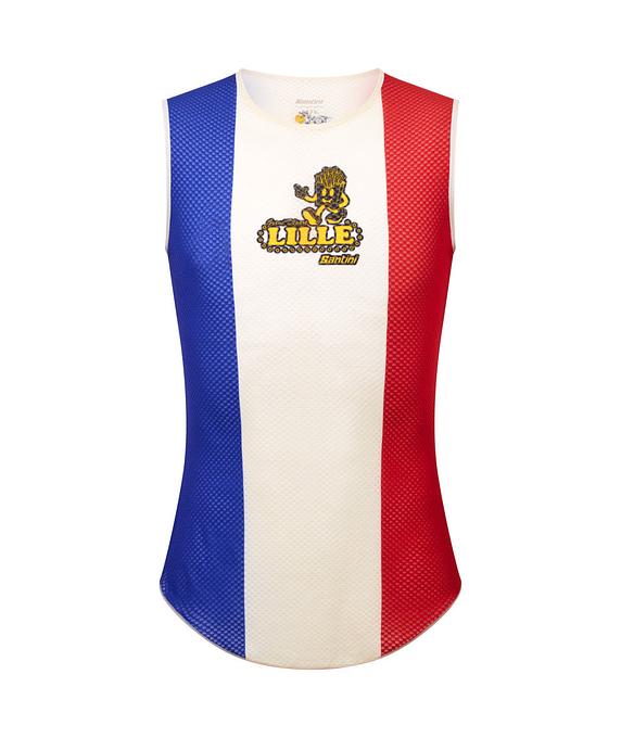 Santini TDF Grand Depart Lille Unisex Cycling Baselayer (Print)