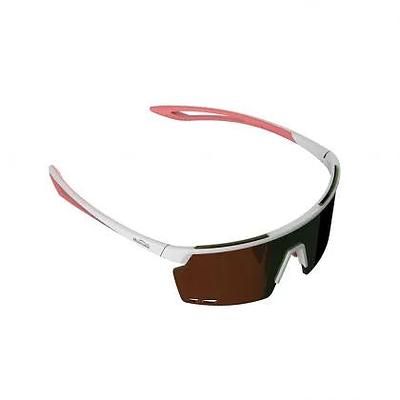Magicshine Rouler Coated Photochromic Sports Sunglasses (White/Pink)