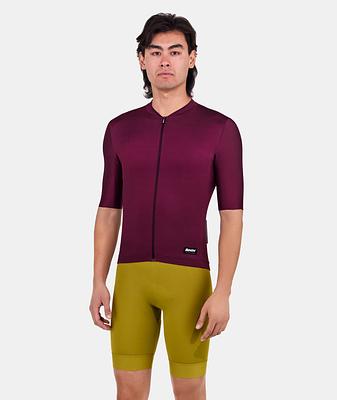 Santini Ready To Ride Unisex Cycling Jersey (Burgundy)