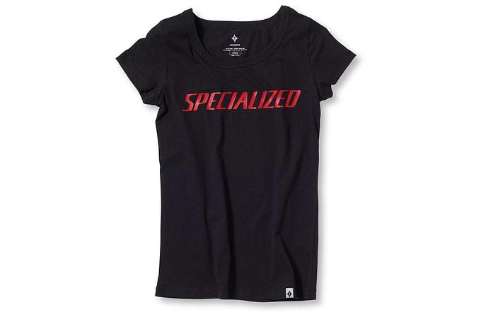 Specialized Women's Tee Podium (Black/Red)