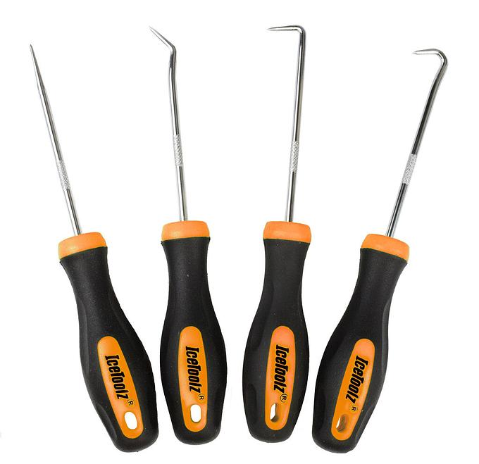 IceToolz 28A4 4 piece Pick and Hook Set