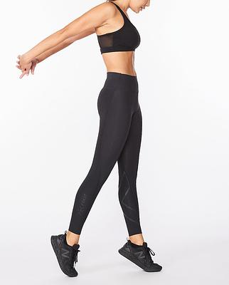 2XU WA5367B Mid-Rise Women's Compression Tights (Black/Nero)