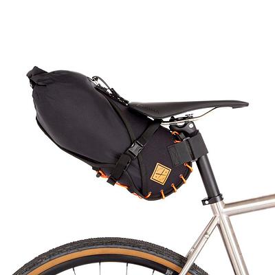 Restrap Saddle Bag (Black/Orange)