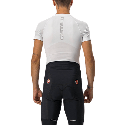 Castelli Seamless SS Mens Cycling Baselayer (White)