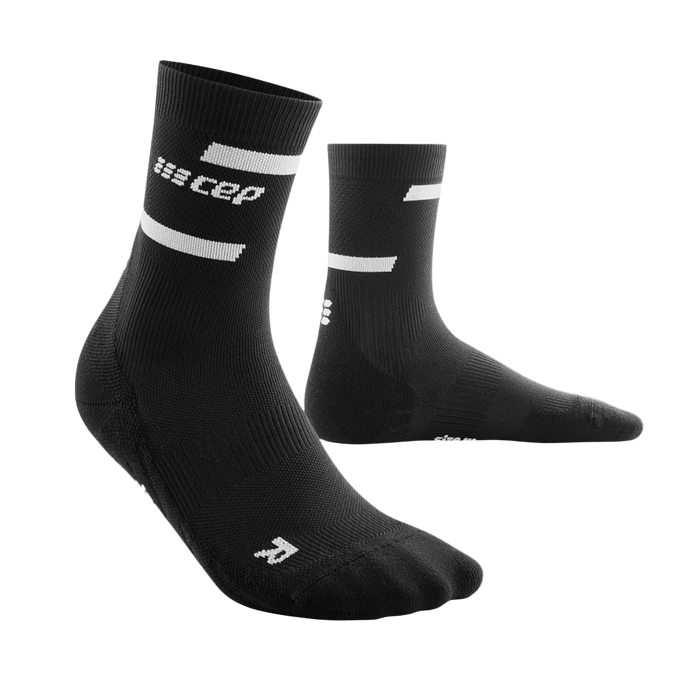 CEP Compression The Run Mid Cut 4.0 Women's Compression Socks (Black)
