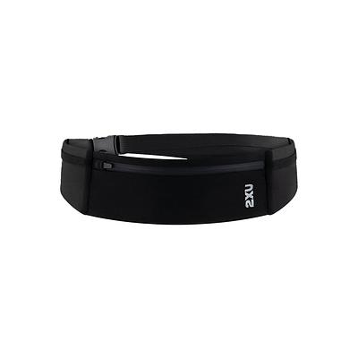 2XU UQ7270G Run Belt (Black/Black OSFA)