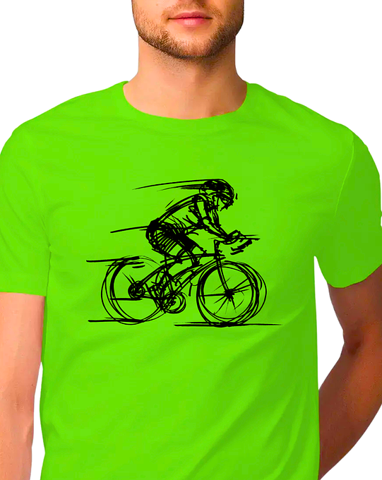 Sport Canvas Bike Sketch Classic Fit Unisex T-Shirt