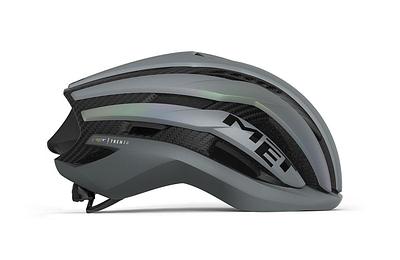 [Open Box] MET Trenta 3k Carbon MIPS Road Cycling Helmet (Gray Iridescent)