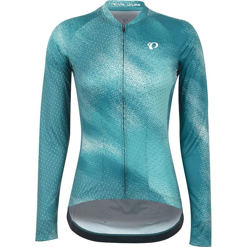 Pearl Izumi Attack Long Sleeve Women's Cycling Jersey (Gulf Teal)